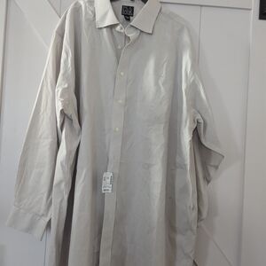 Jos. A. Bank Light Gray Dress Shirt